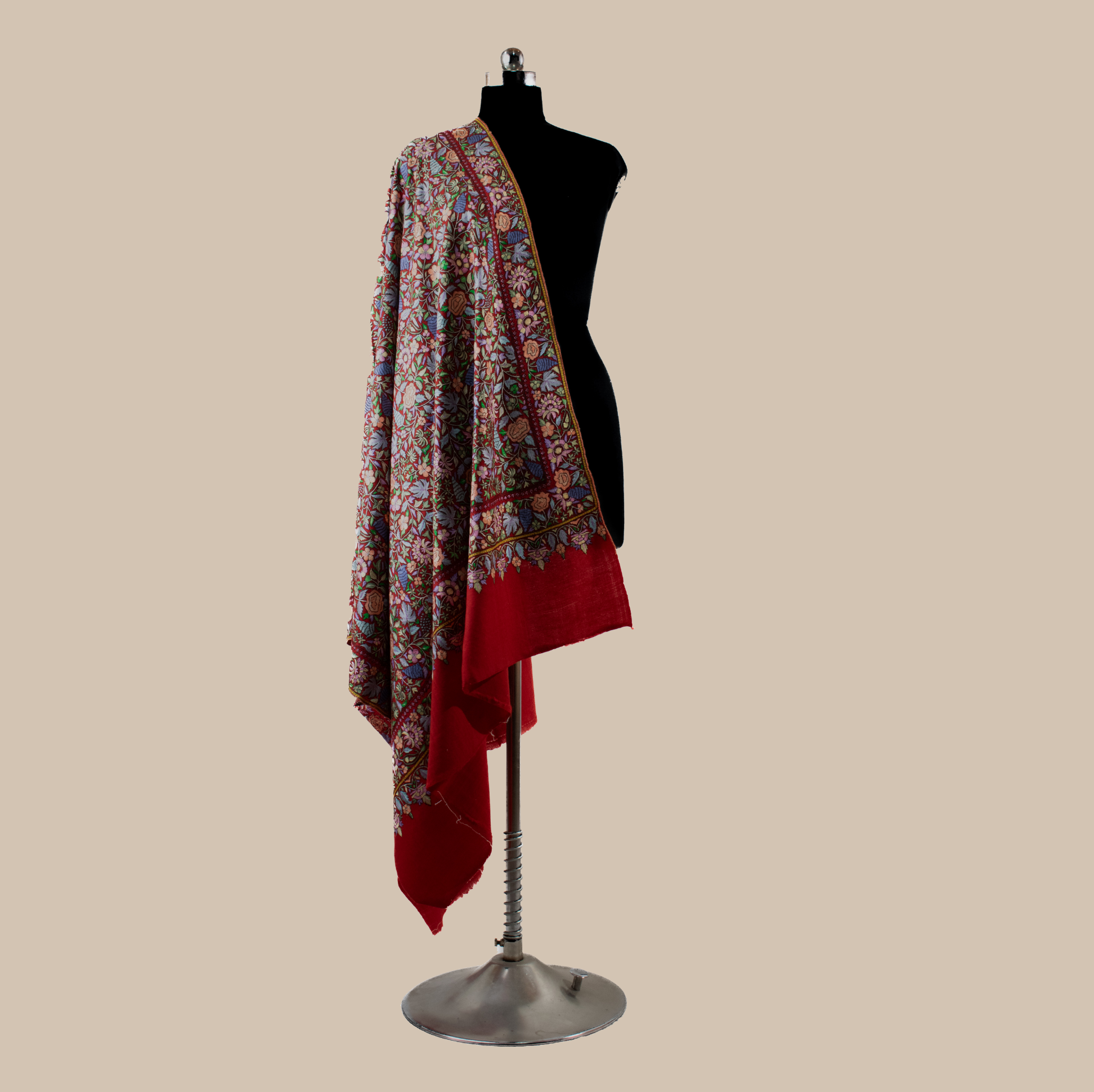 PASHMINA SOZNI JAMA RED